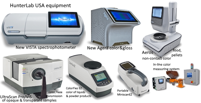 HunterLab equipment